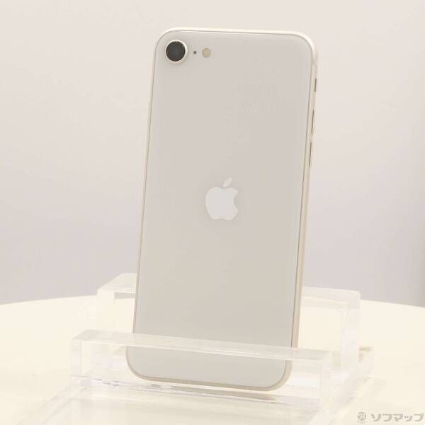 ソフマップ 〔中古品〕 iPhone SE 第3世代 64GB スターライト MMYD3J／A SIMフリー【297】