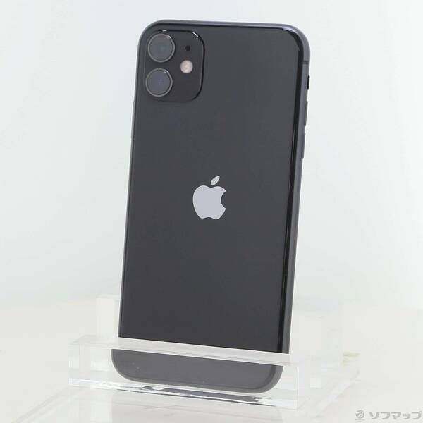 ソフマップ 〔中古品〕 iPhone11 256GB ブラック MWM72J／A SIMフリー【352】