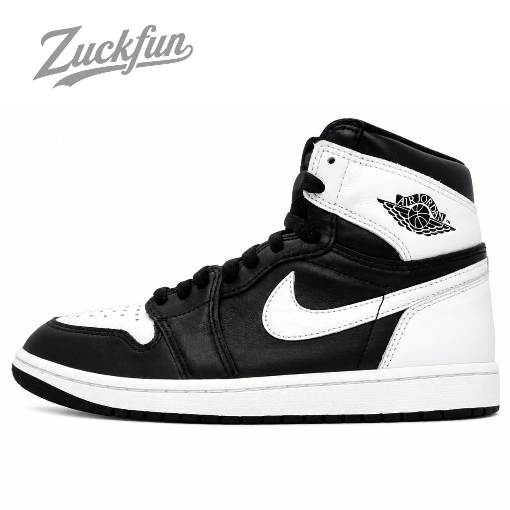 人気 定番 NIKE AIR JORDAN 1 RETRO HIGH OG BLACK WHITE ナイキ エア ジョーダン 1 レトロ ハイ カット オリジナル ホワイト 白 ブラック 黒 26.5cm メンズ スニーカー U11412
