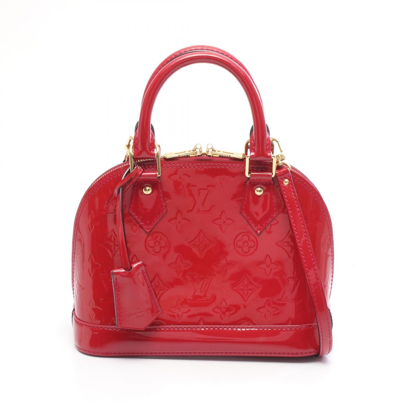 ルイ・ヴィトン LOUIS VUITTON ハンドバッグ アルマBB M91771 ローズアンディアン レザー アルマBB レディース Used A
