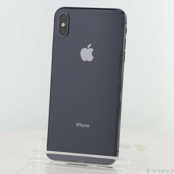 ソフマップ 〔中古品〕 iPhoneXS Max 256GB スペースグレイ MT6U2J／A SIMフリー【262】