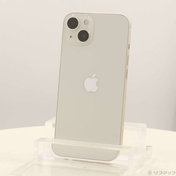 ソフマップ 〔中古品〕 iPhone13 128GB スターライト MLND3J／A SIMフリー【305】