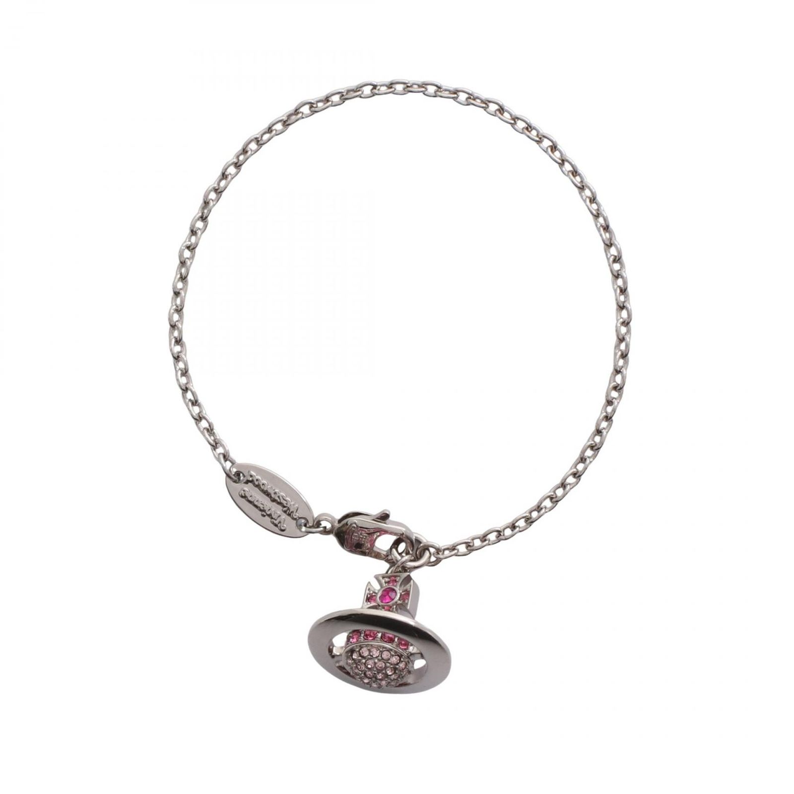 ヴィヴィアンウエストウッド Vivienne Westwood ブレスレット KIKA ORB 6102024M02P689 ブルー ステンレススチール ブレスレット レディース 新品
