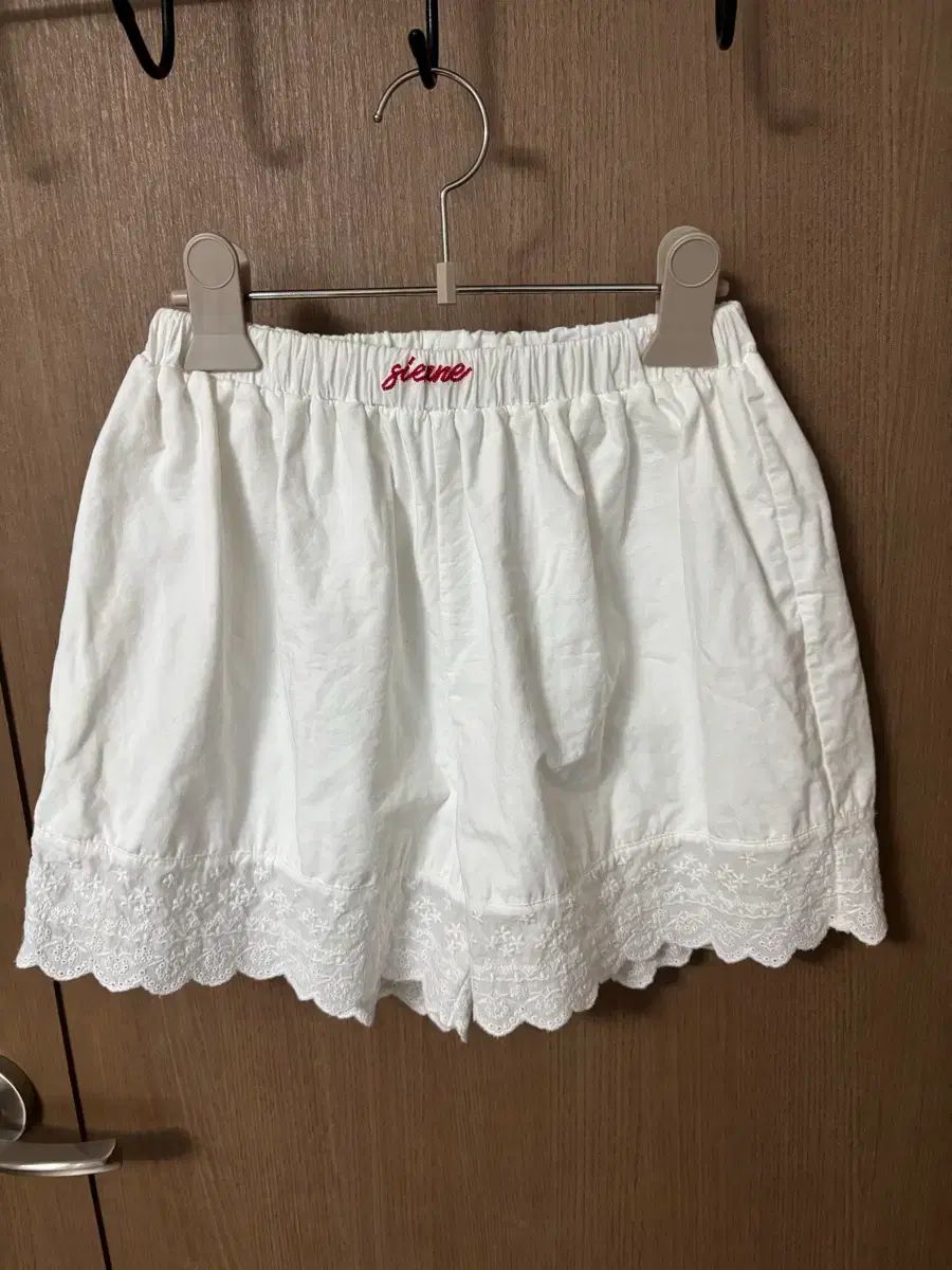 SIENNE シエンヌ レース ハーフパンツ ショーツ 白