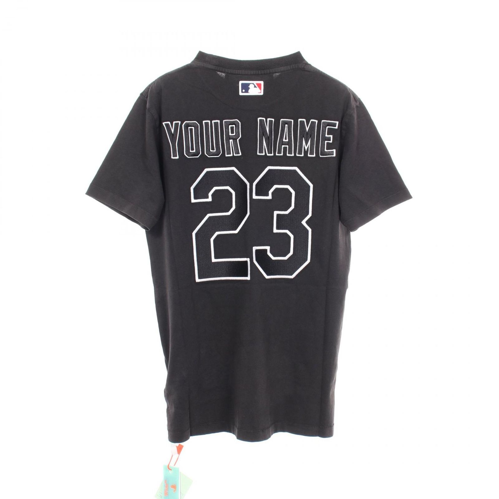 オフホワイト OFF-WHITE 半袖Tシャツ OFF-WHITE × MLB ユーズド加工 