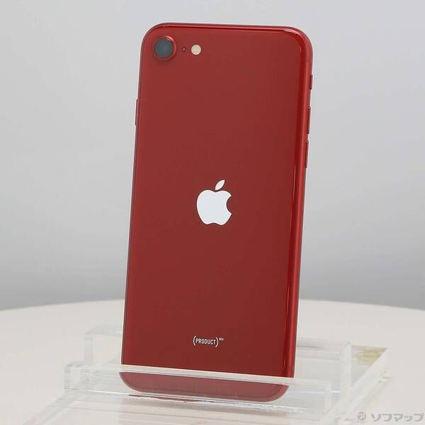 ソフマップ 〔中古品〕 iPhone SE 第3世代 64GB プロダクトレッド MMYE3J／A SIMフリー【258】