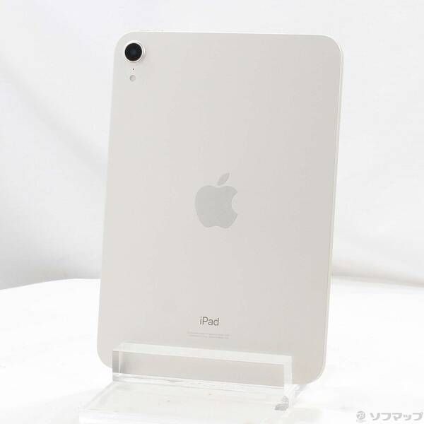 ソフマップ 〔中古品〕 iPad mini 第6世代 256GB スターライト MK7V3J／A Wi-Fi【297】