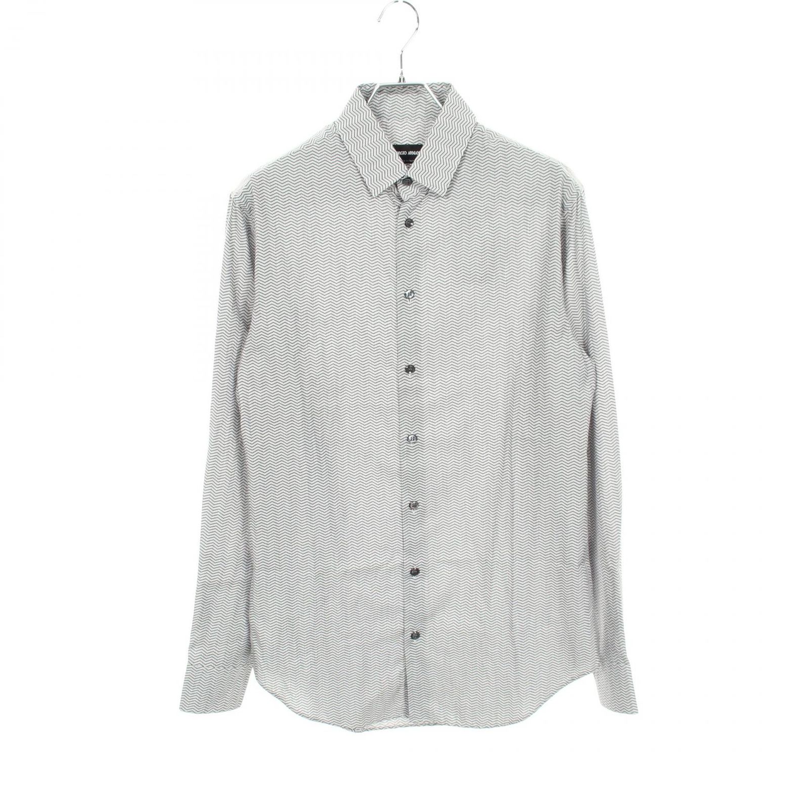 ジョルジオアルマーニ GIORGIO ARMANI 総柄 長袖 8WGCCZ97TZ698 コットン 総柄シャツ メンズ Used A 7,360円