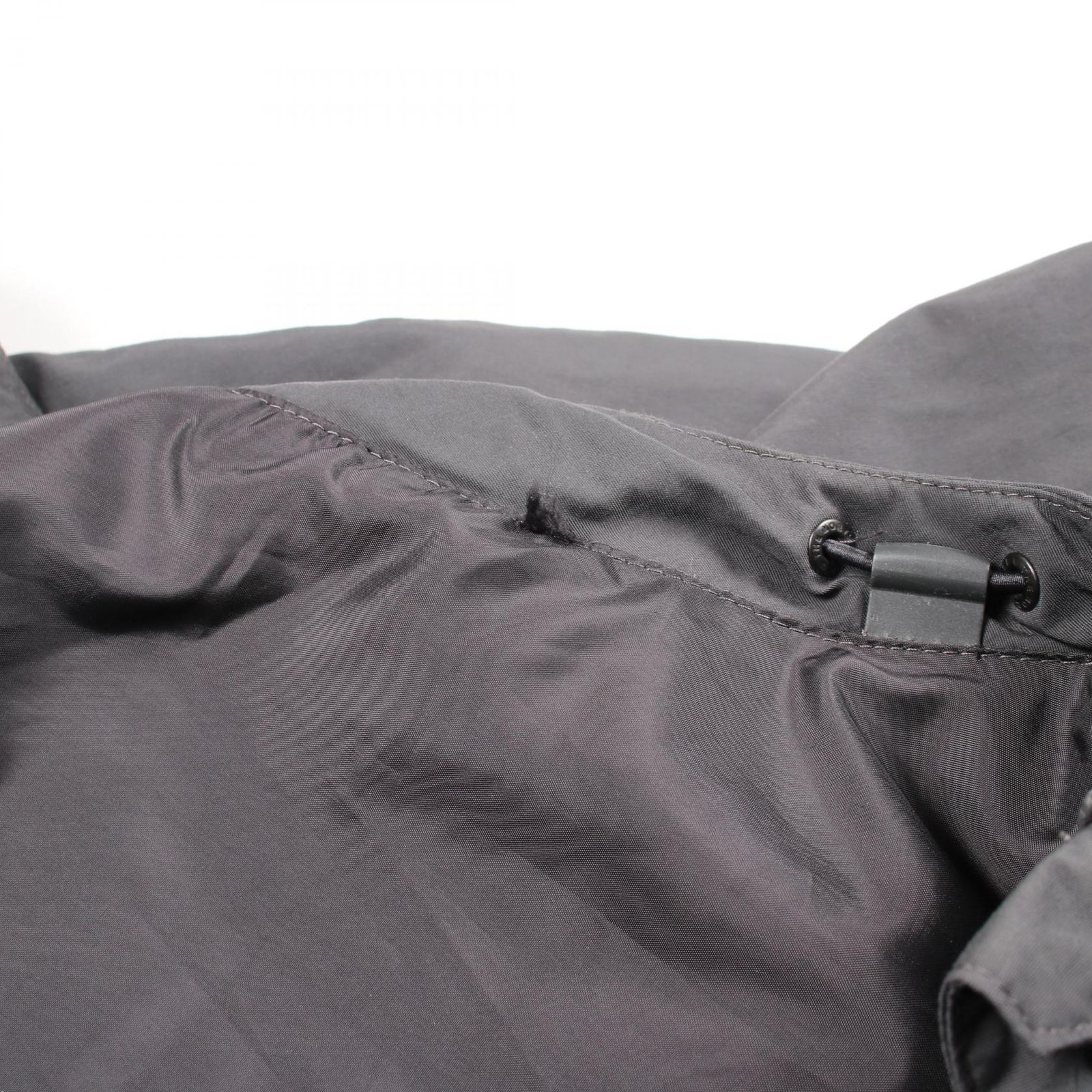 ザ・ノースフェイス THE NORTH FACE MANTON JACKET フード付き ダークグレー ナイロン ジャケット メンズ Used A