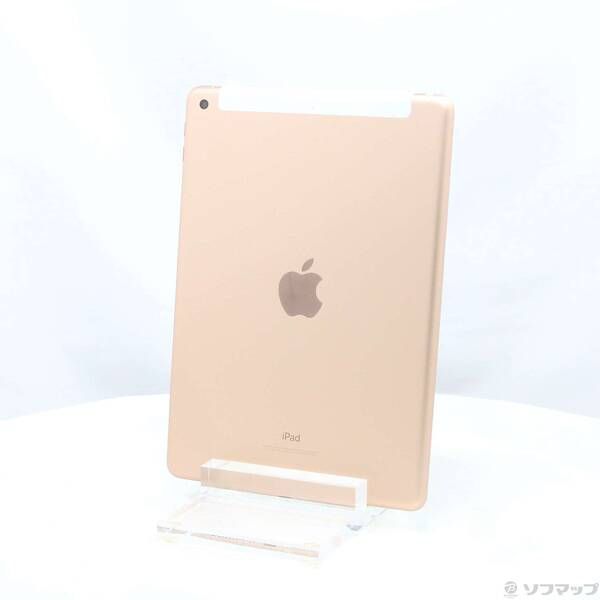 ソフマップ 〔中古品〕 iPad 第6世代 32GB ゴールド MRM02J／A auロック解除SIMフリー【258】