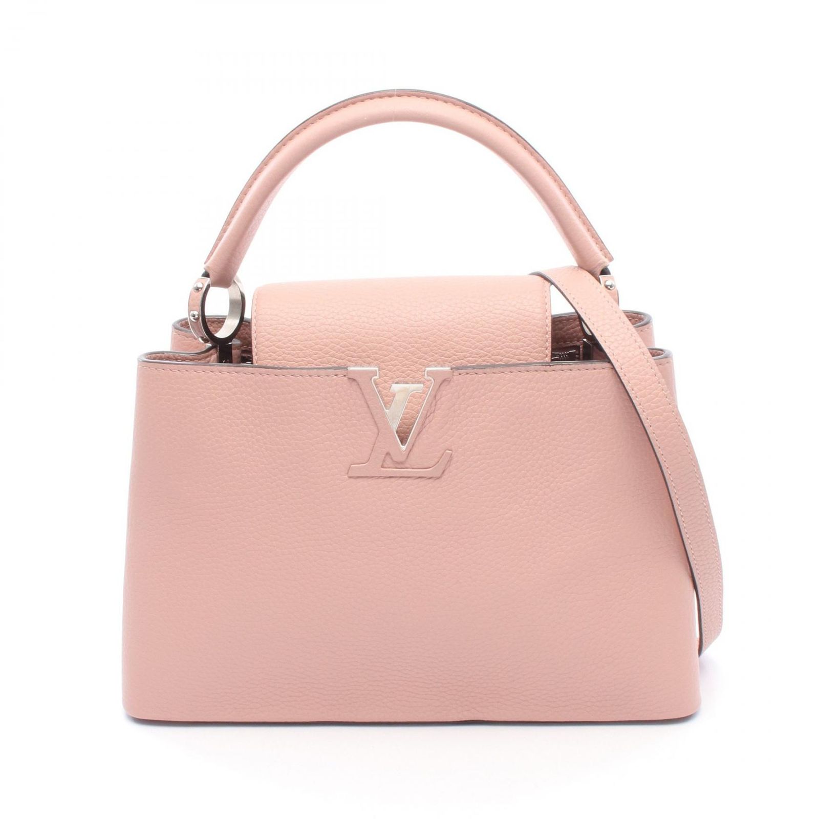 ルイ・ヴィトン LOUIS VUITTON ハンドバッグ カプシーヌMM 2WAY M42258 マグノリア レザー カプシーヌMM レディース Used A