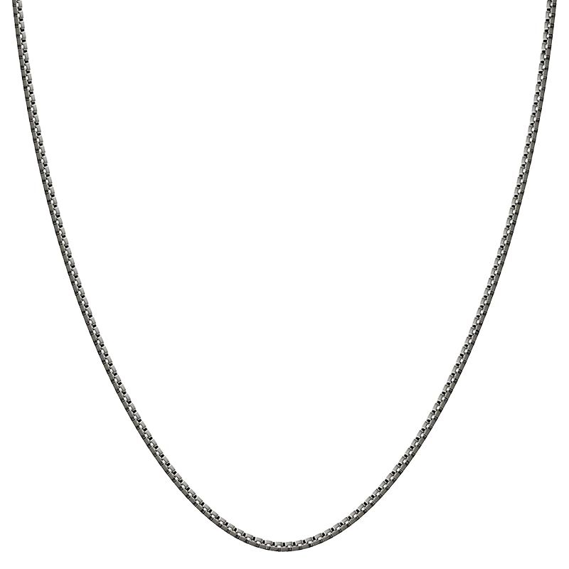 [新宿銀の蔵] いぶし ベネチアンチェーン 長さ40～70cm (45cm) 幅約1.5mm 薄め シルバー925 ネックレス チェーン ネックレスチェーン メンズ チェーンのみ