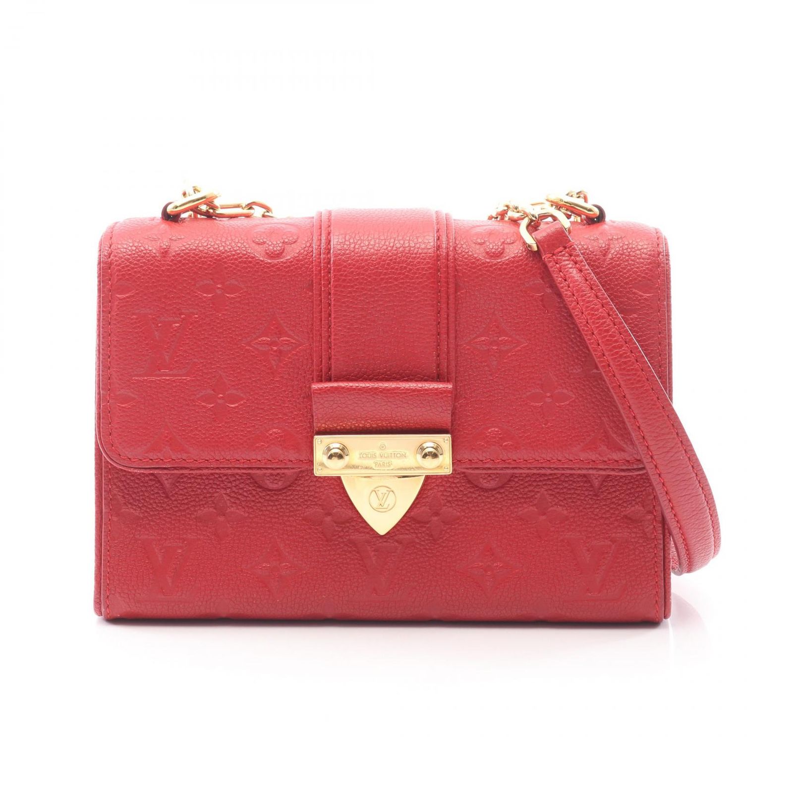 ルイ・ヴィトン LOUIS VUITTON ショルダーバッグ サンシュルピスPM M43393 スリーズ レザー サンシュルピスPM レディース Used A