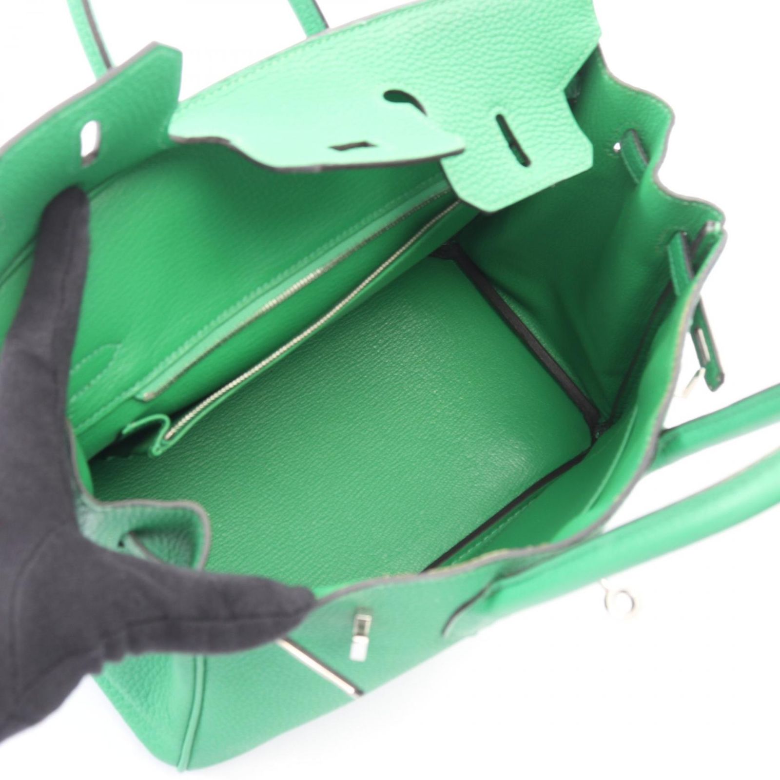 エルメス HERMES ハンドバッグ バーキン25 バンブー レザー バーキン25 バンブー レディース Used B