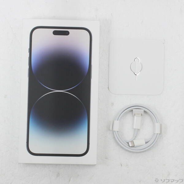 ソフマップ 〔中古品〕 iPhone14 Pro Max 256GB スペースブラック MQ9A3J／A SIMフリー【349】