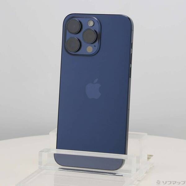 送料無料】ソフマップ 〔中古品〕 iPhone15 Pro Max 256GB ブルー