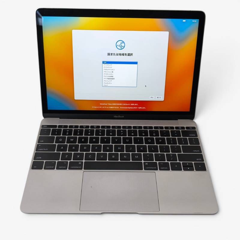 MacBook 12inch 2017 i7 16GB 512GB US配列 - メルカリ
