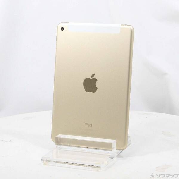 ソフマップ 〔中古品〕 iPad mini 4 128GB ゴールド MK782J／A docomoロック解除SIMフリー【258】