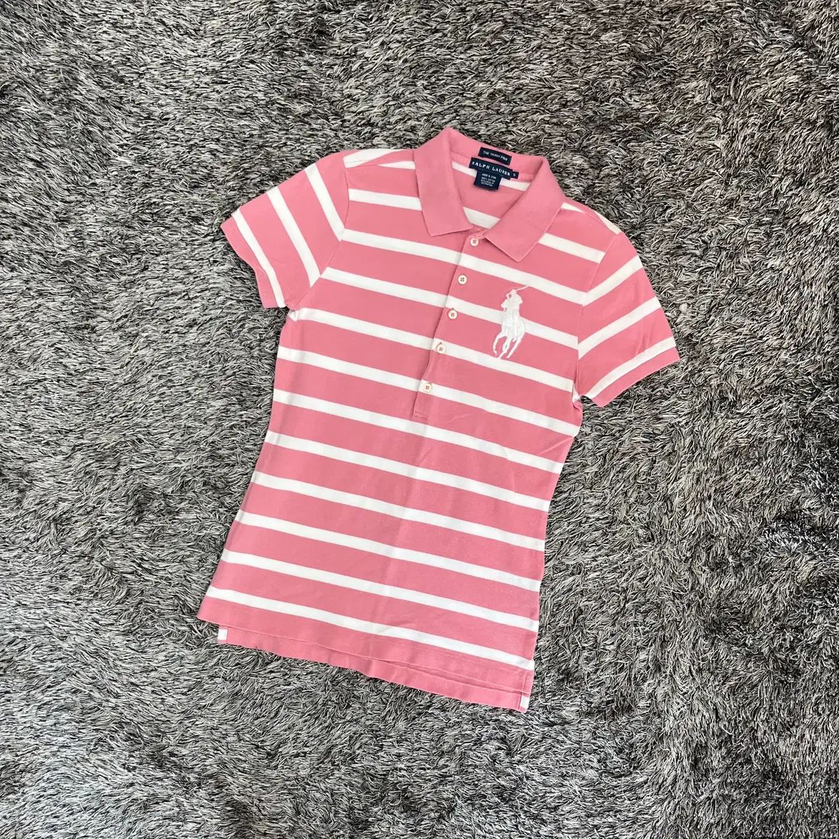 POLO RALPH LAUREN(ポロラルフローレン) レディース カラ―半袖Tシャツ (S)