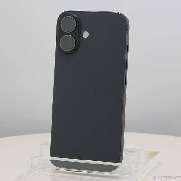 ソフマップ 〔中古品〕 iPhone17 256GB ブラック MG674J／A SIMフリー【258】