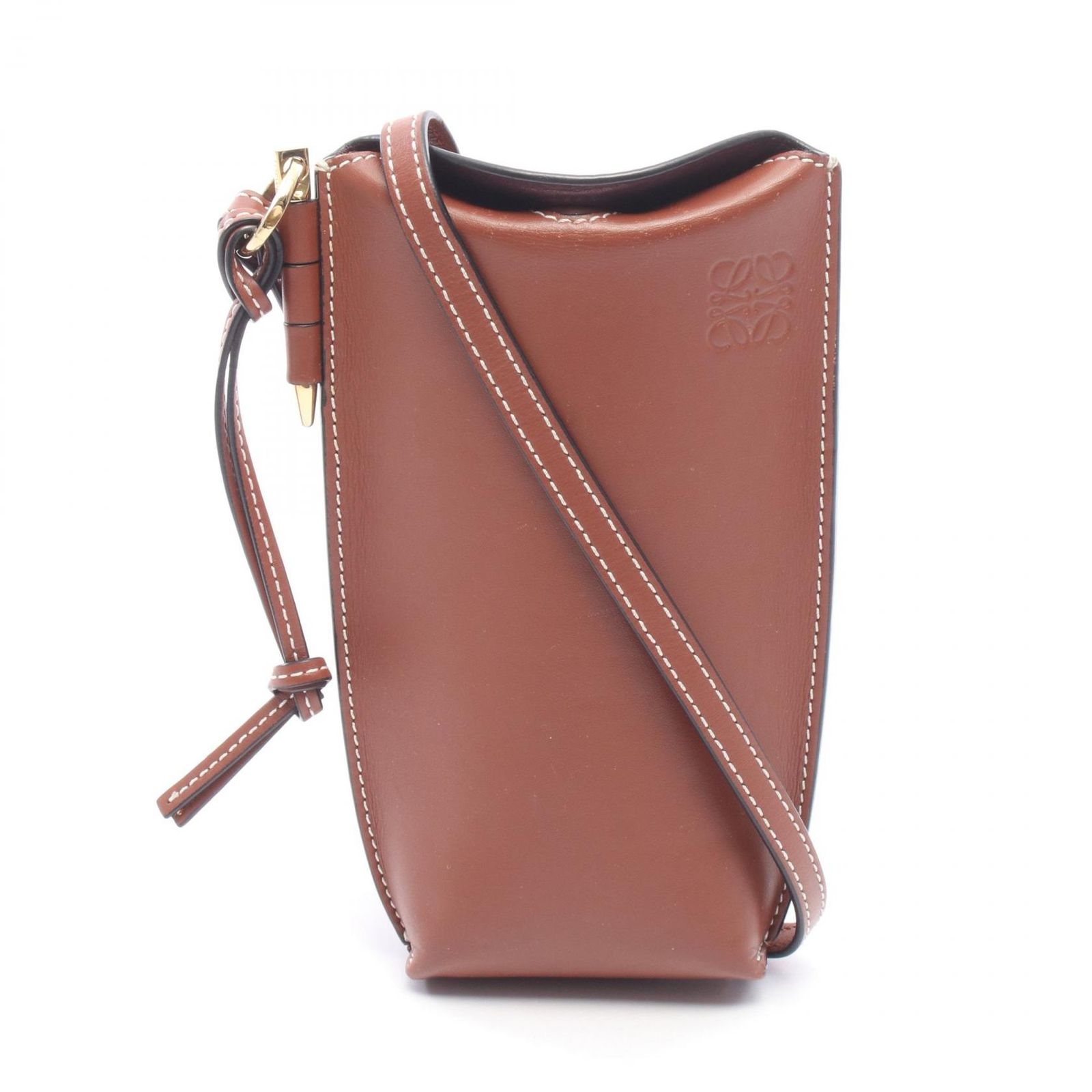 LOEWE ゲートポケット ブラウン 未使用品 ロエベ LOEWE ショルダーバッグ GATE POCKET ゲートポケット ブラウン