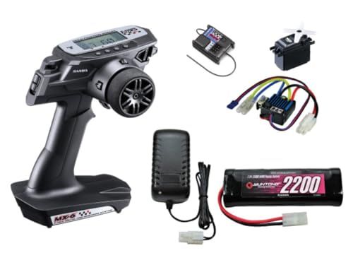 【新品】SANWA MX-6 EP START SET RX-391W/BL-SIGMA/SRM-102Z 電動RCカー用 プロポセット 防水仕様受信機 ＋ スタンダードサーボ ＋ ブラシモーター専用バック付きESC ＋ オートカット式急速充 d90ca8a7