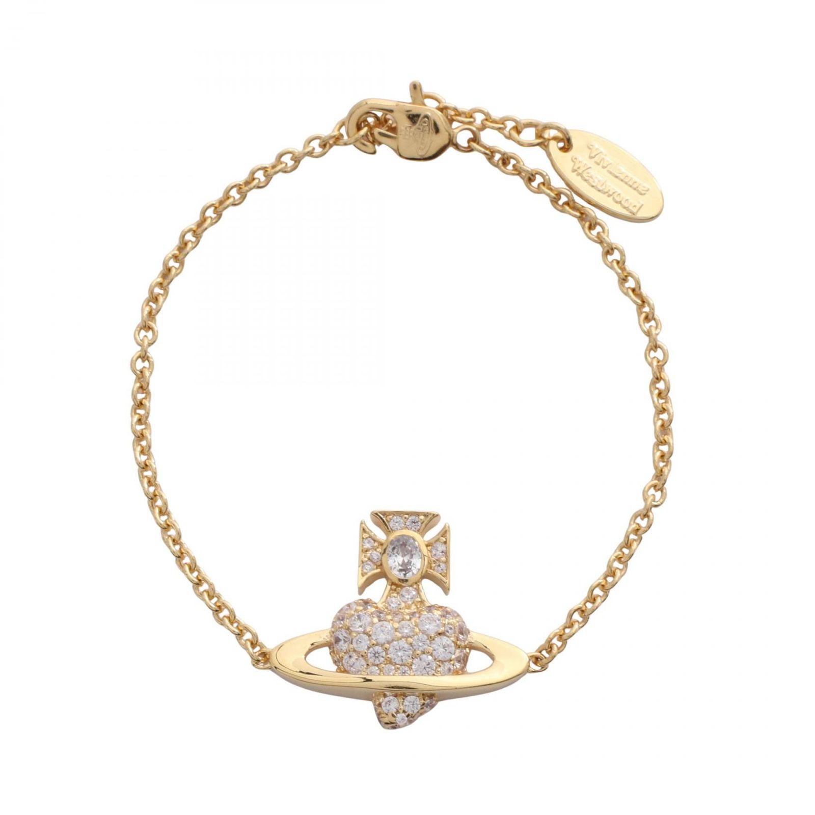 ヴィヴィアンウエストウッド Vivienne Westwood ブレスレット AGNATHA BRACELET 6102024D02R102 ゴールド GP（ゴールドメッキ） ブレスレット レディース 新品