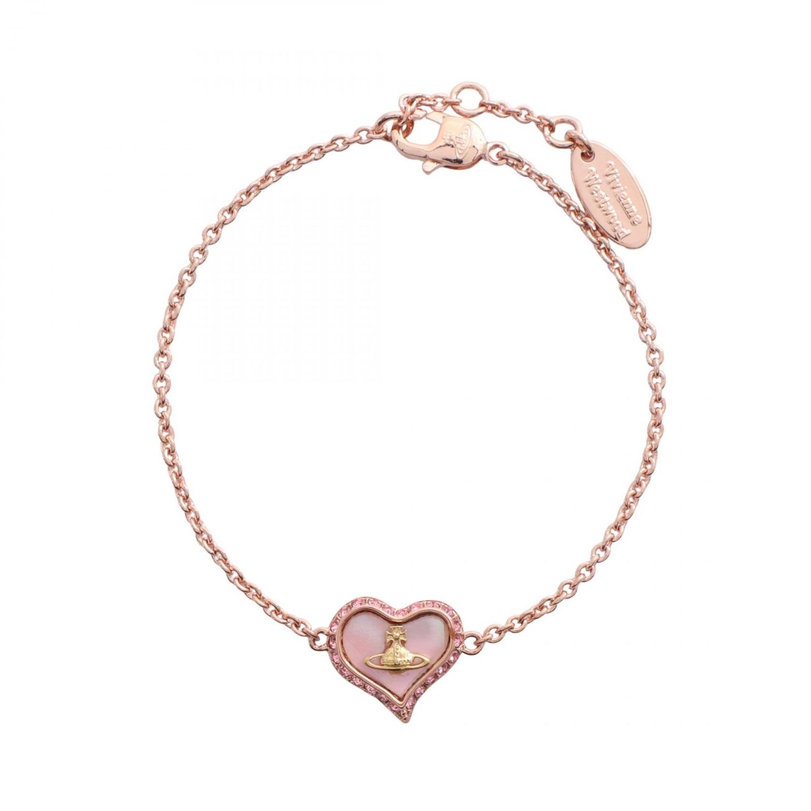 ヴィヴィアンウエストウッド Vivienne Westwood ブレスレット PETRA 6102006002G208 ピンクゴールド GP（ゴールドメッキ） ブレスレット レディース 新品