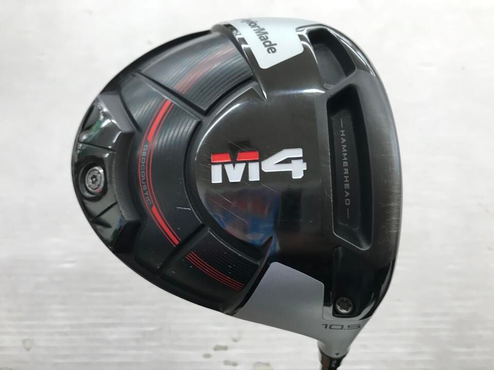 テーラーメイド　M4 2021　10.5度　ATMOS Red 5　Rフレックス　ドライバー　中古【最短即日発送】