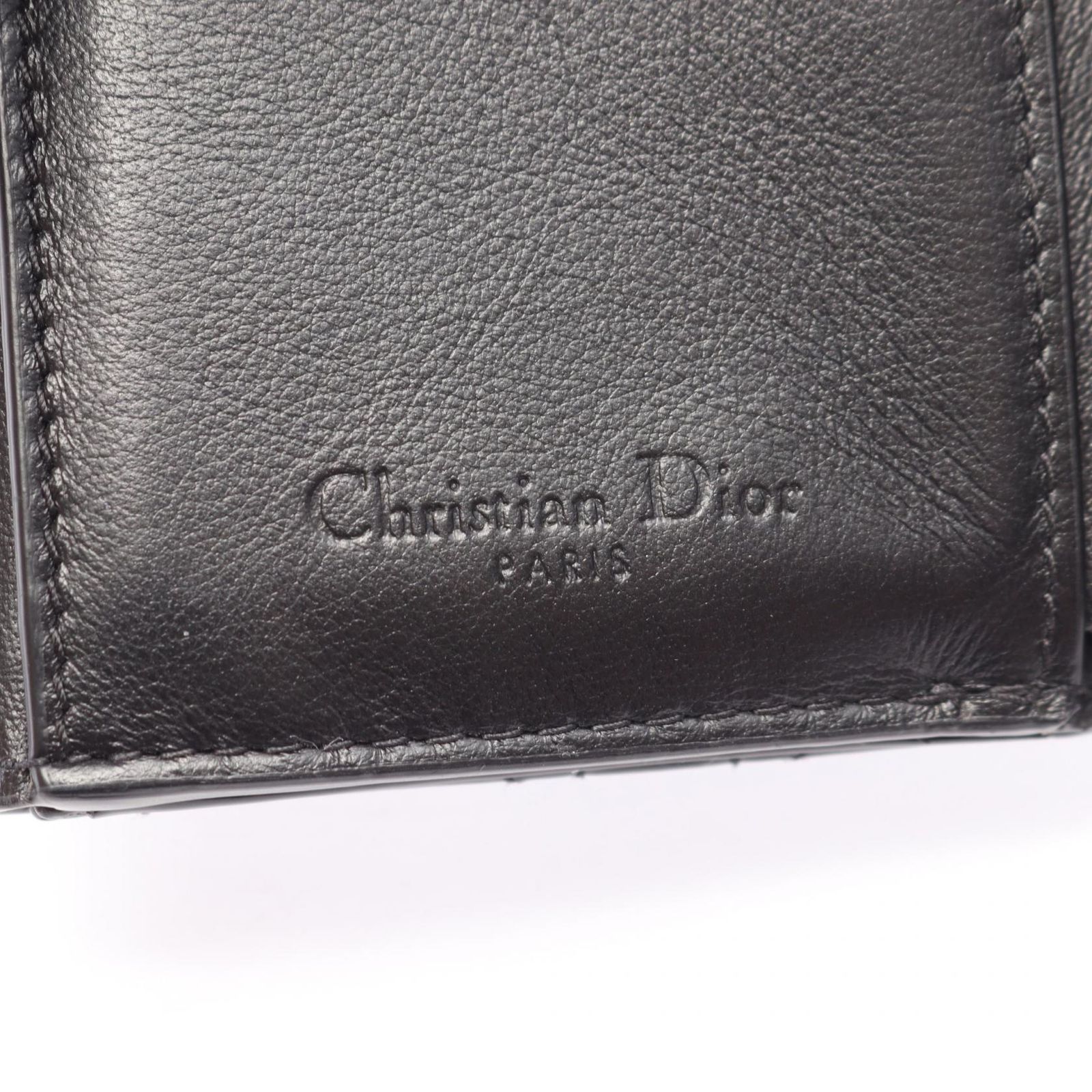 送料無料】ディオール Dior 三つ折り財布 LADY DIOR ロータス