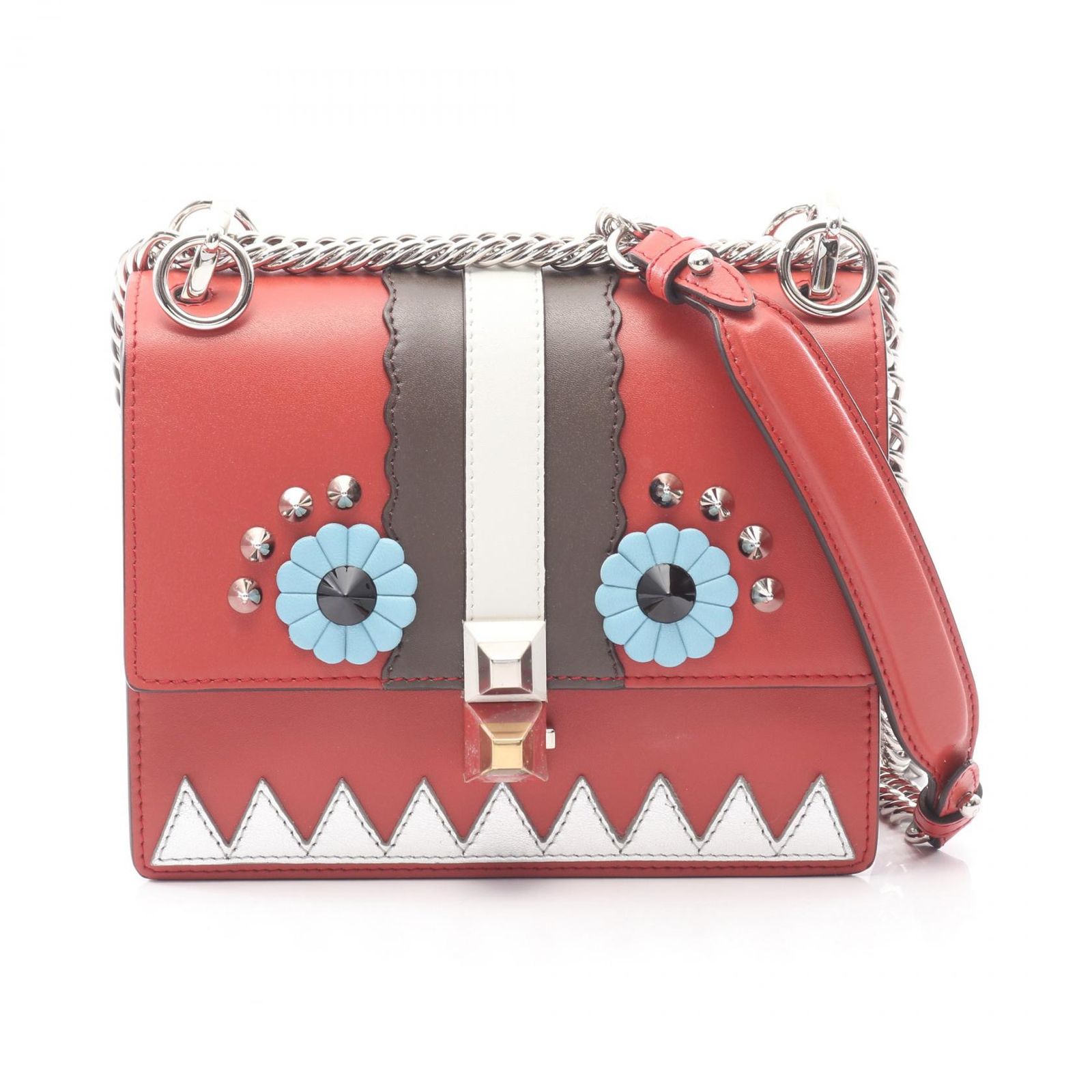 フェンディ FENDI ショルダーバッグ MINI KAN I ミニ キャナイ 8M0381 