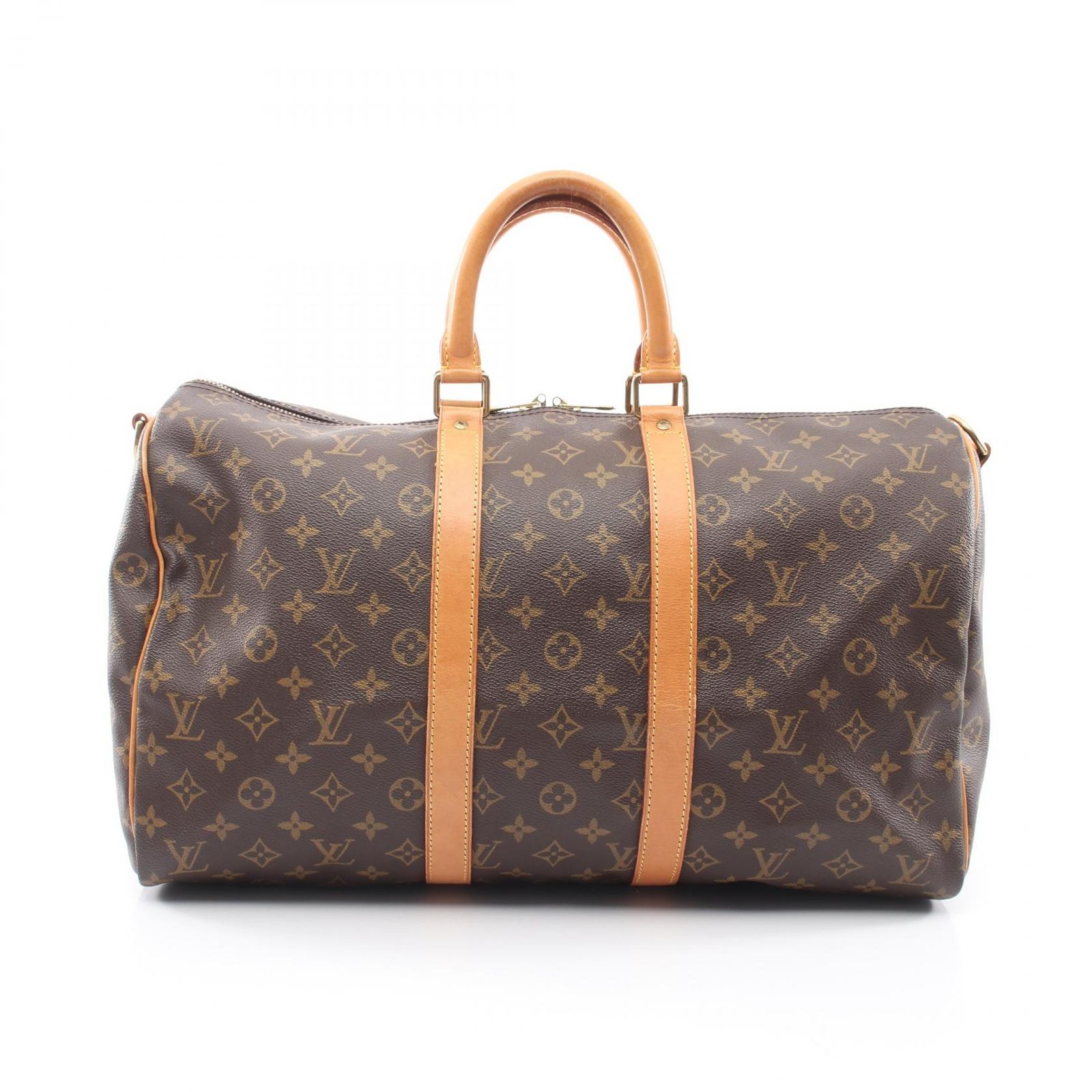 ルイ・ヴィトン LOUIS VUITTON ボストンバッグ キーポル バンドリエール45 M41418 PVCコーティングキャンバス レザー キーポル・バンドリエール45 ユニセックス Used B
