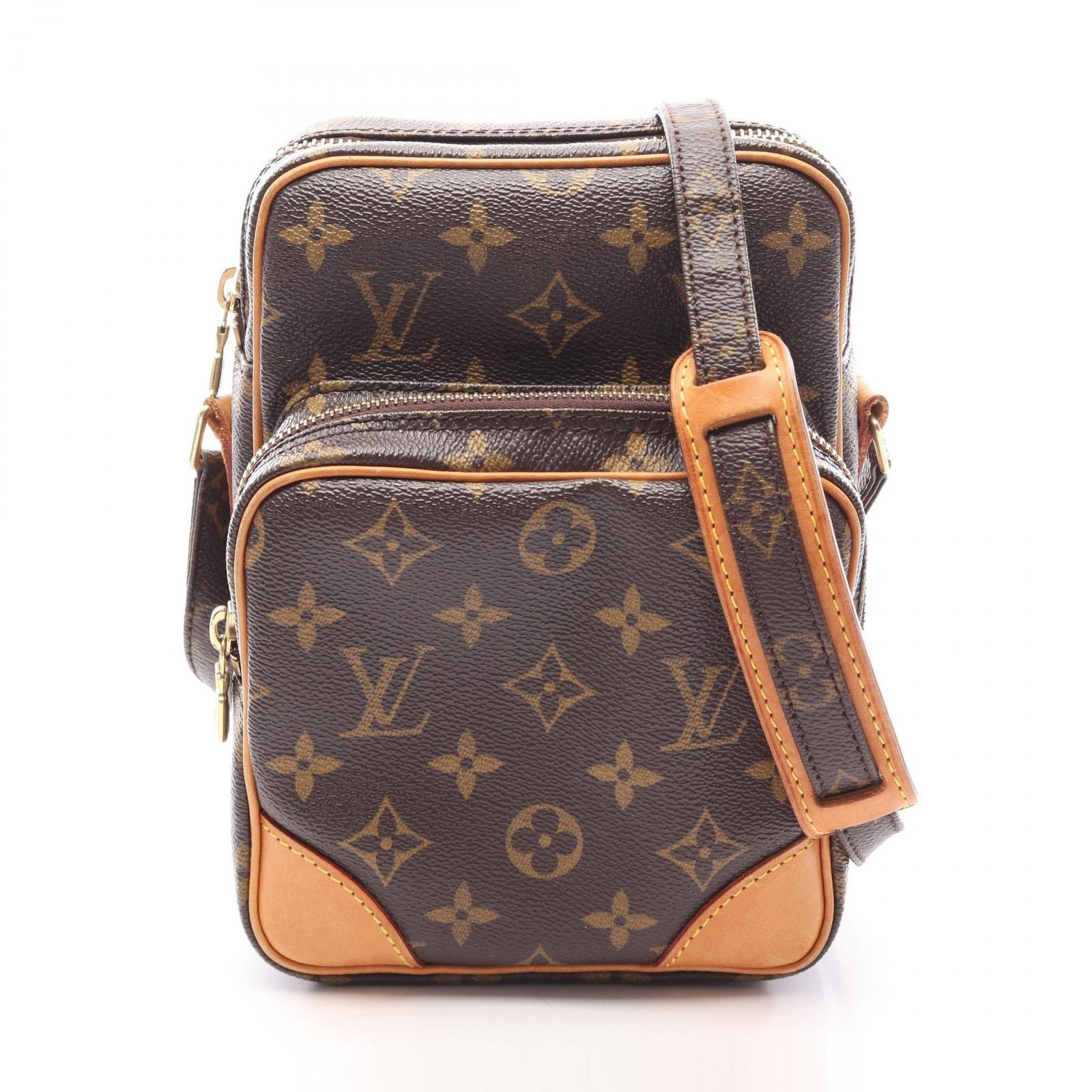 ルイ・ヴィトン LOUIS VUITTON ショルダーバッグ アマゾン M45236 PVCコーティングキャンバス レザー アマゾン レディース Used B