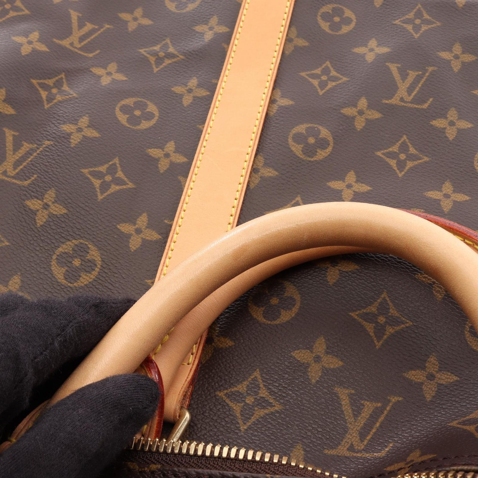 ルイ・ヴィトン LOUIS VUITTON ボストンバッグ キーポル バンド 