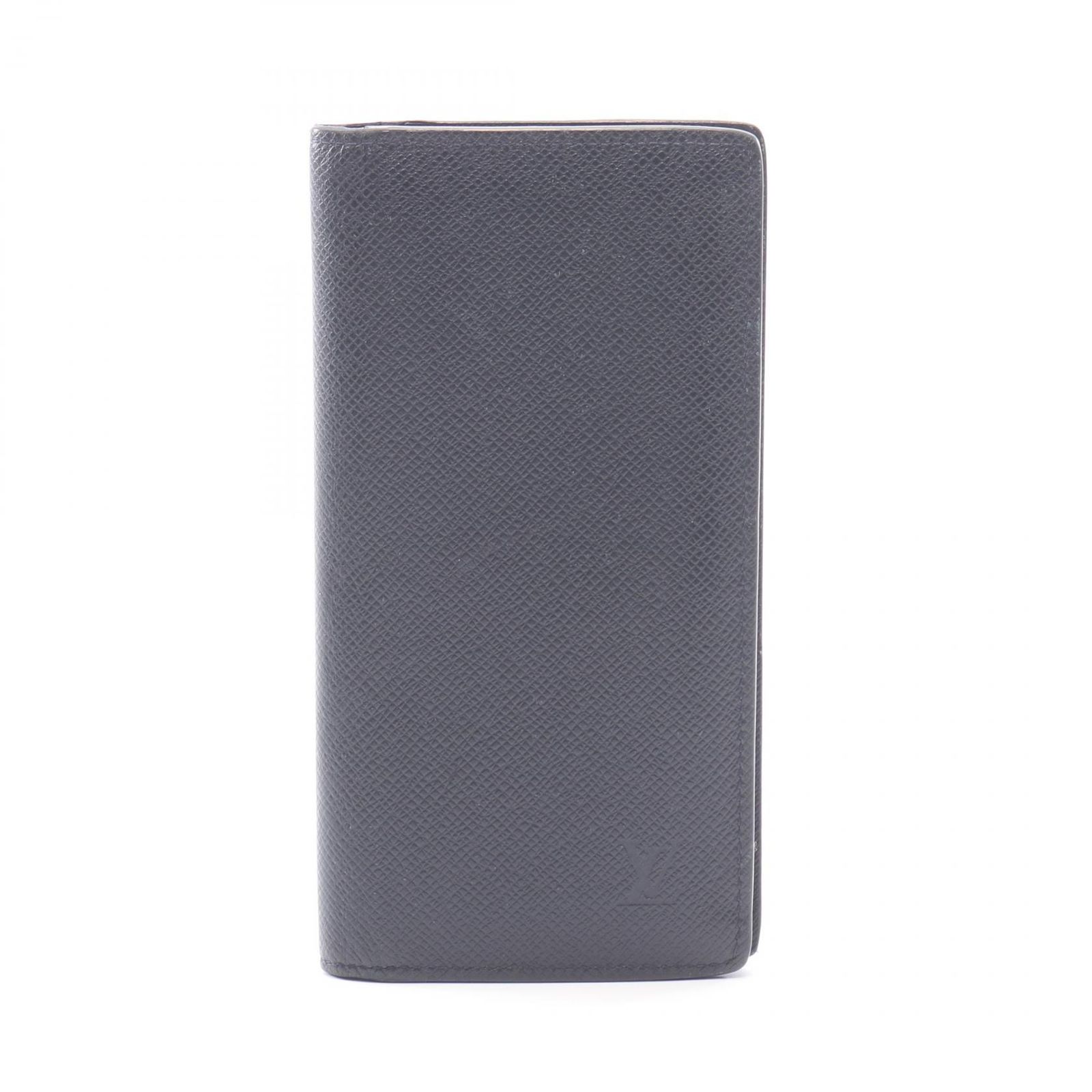 ルイ・ヴィトン LOUIS VUITTON 二つ折り長財布 ポルトフォイユ ブラザ タイガ ブルーマリーヌ M30502 ブルーマリーヌ レザー ポルトフォイユ・ブラザ メンズ Used B