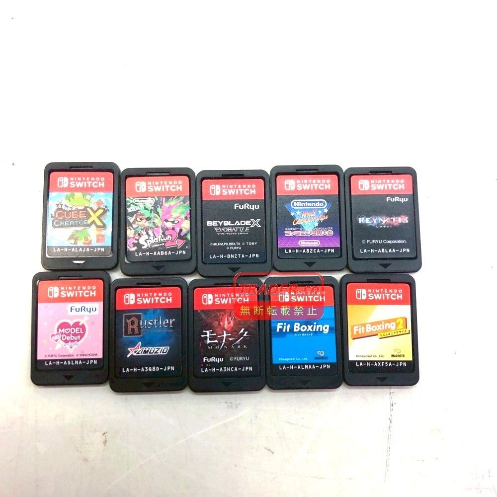 01w-6793 ○ Nintendo Switch ニンテンドースイッチソフト 10点
