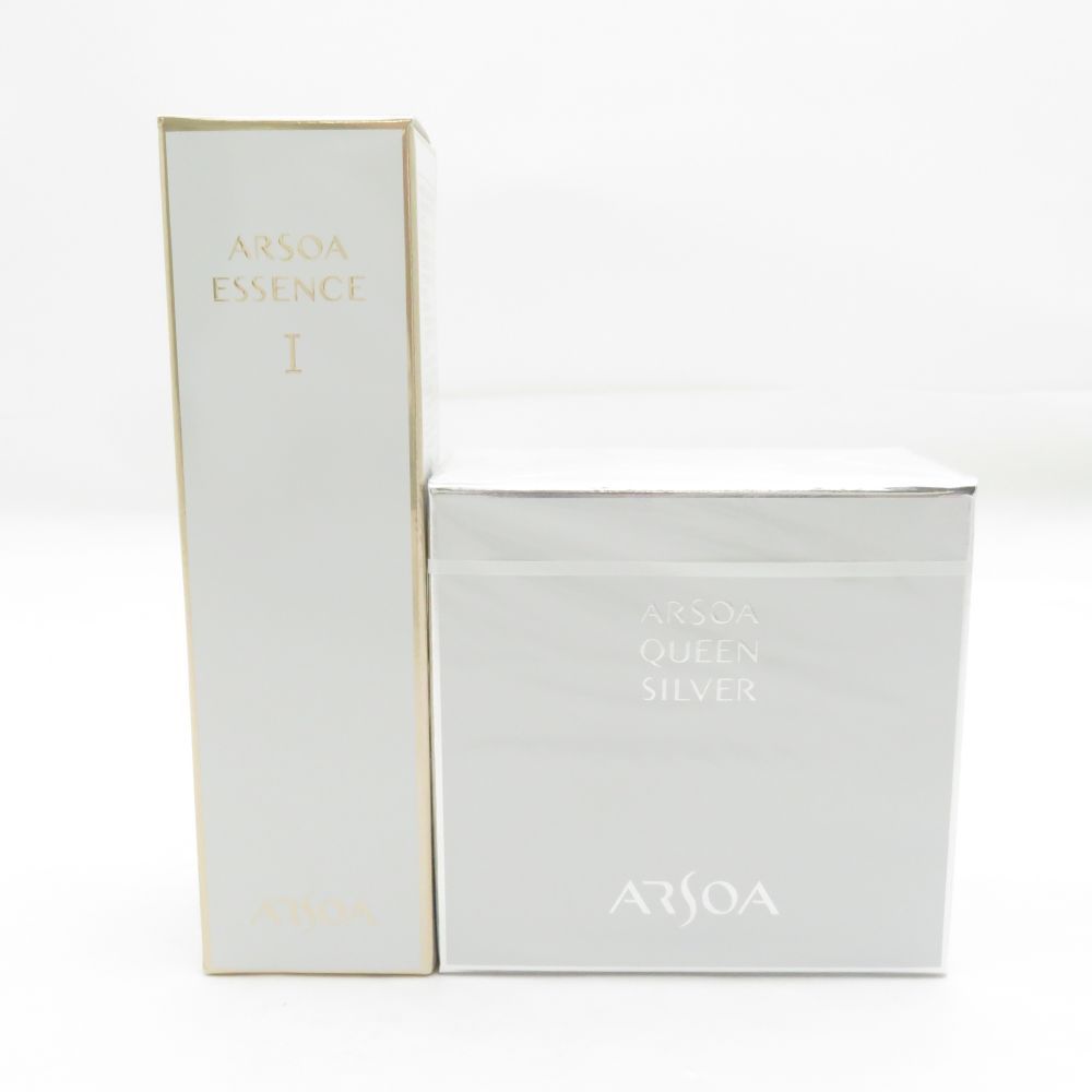 美品 ARSOA アルソア ベスト4 スキンケア アルソア セット I 枠練石けん 美容液 2点 135g 30ml セットBU7056A1