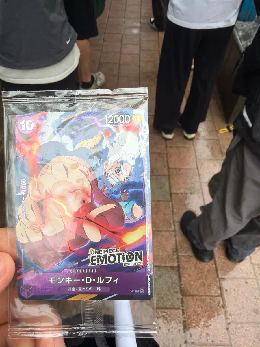 ワンピース モーションカード