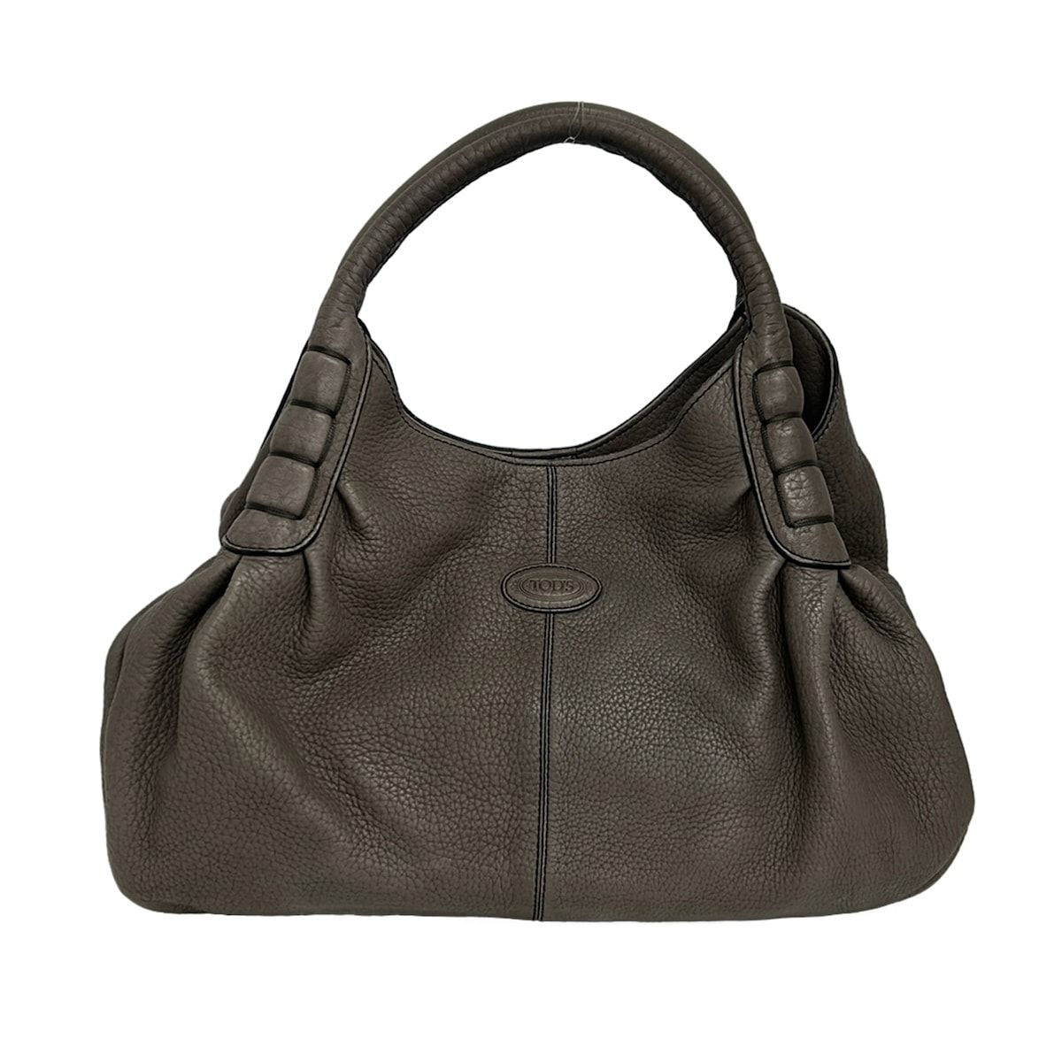 TOD'S(トッズ) トートバッグ グレー レザー 23,300円