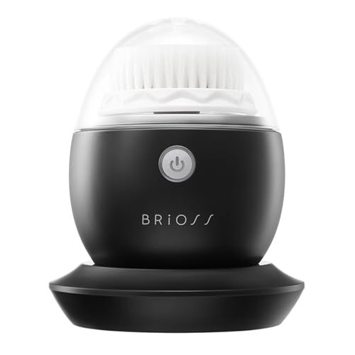 BRiOSS (ブリオス) クリアクレンズブラシ ブラック Clear Cleans Brush 電動洗顔ブラシmi 8f1006f8