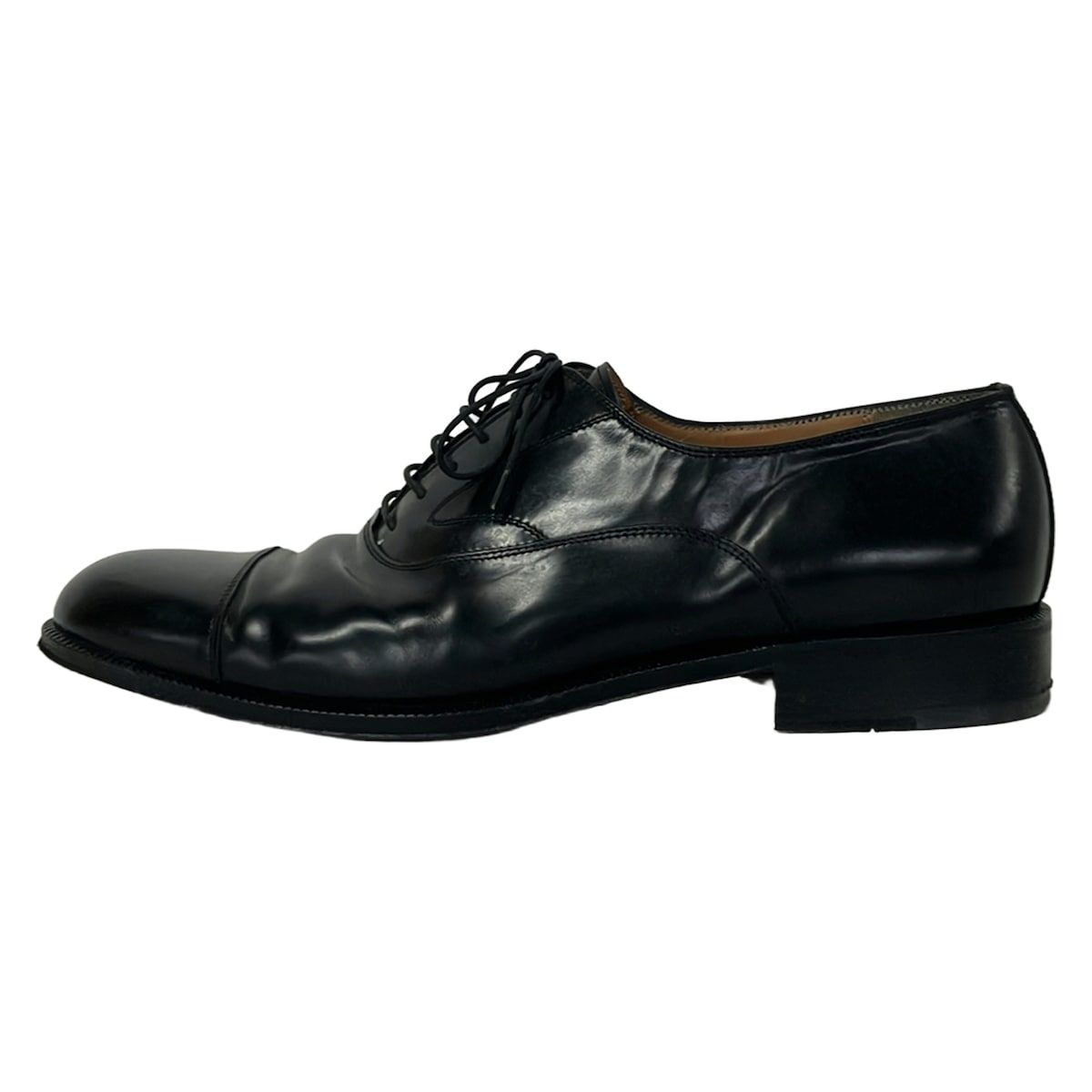 FERRAGAMO/SalvatoreFerragamo(サルバトーレフェラガモ) シューズ 9 1/2 D メンズ - 黒 レザー