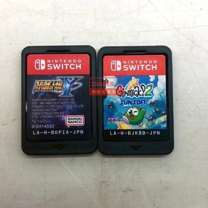 01w-6851 ○ Nintendo Switch ニンテンドースイッチソフト 2点