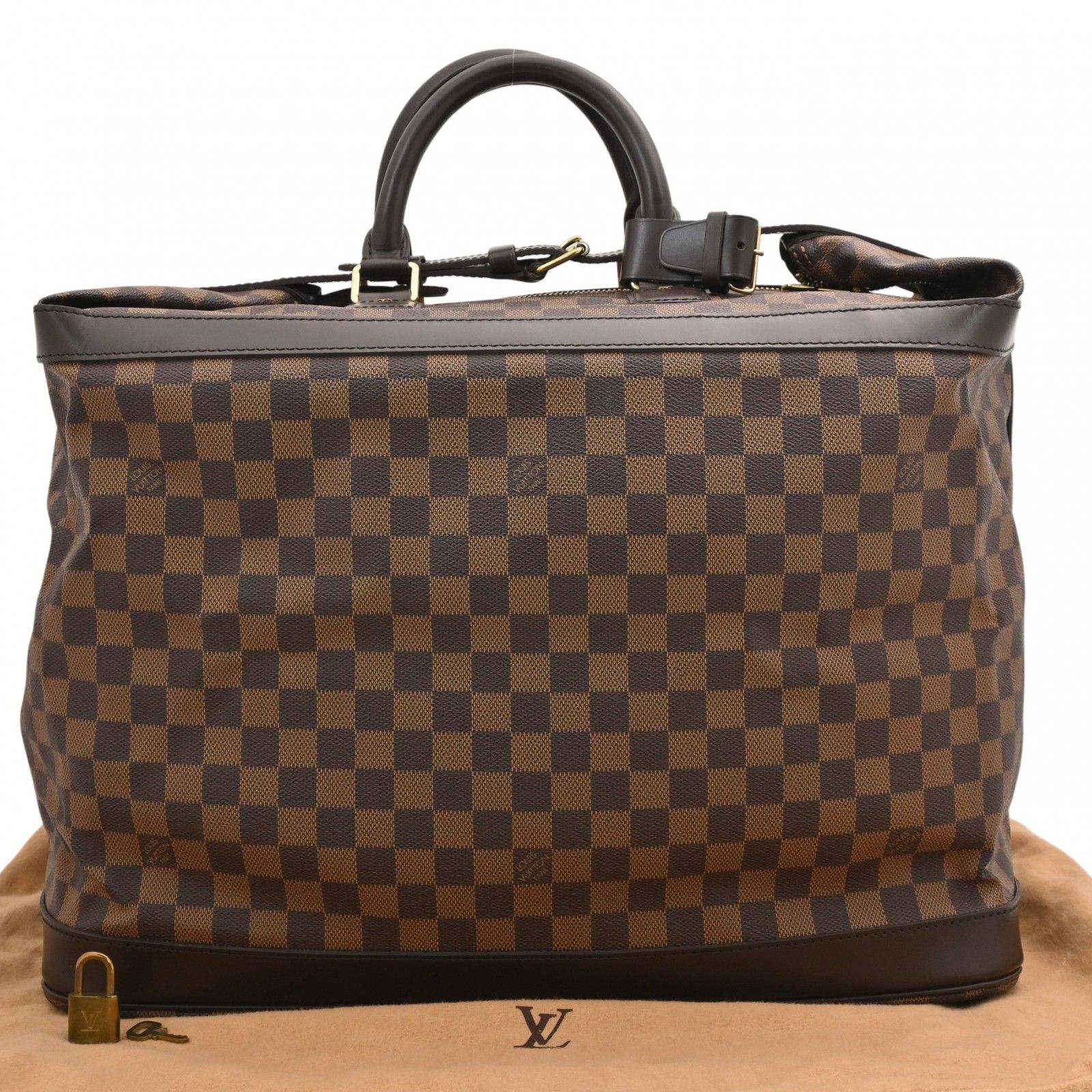 中古】ルイヴィトン ダミエ グリモ ボストンバッグ Aランク lv9494yy