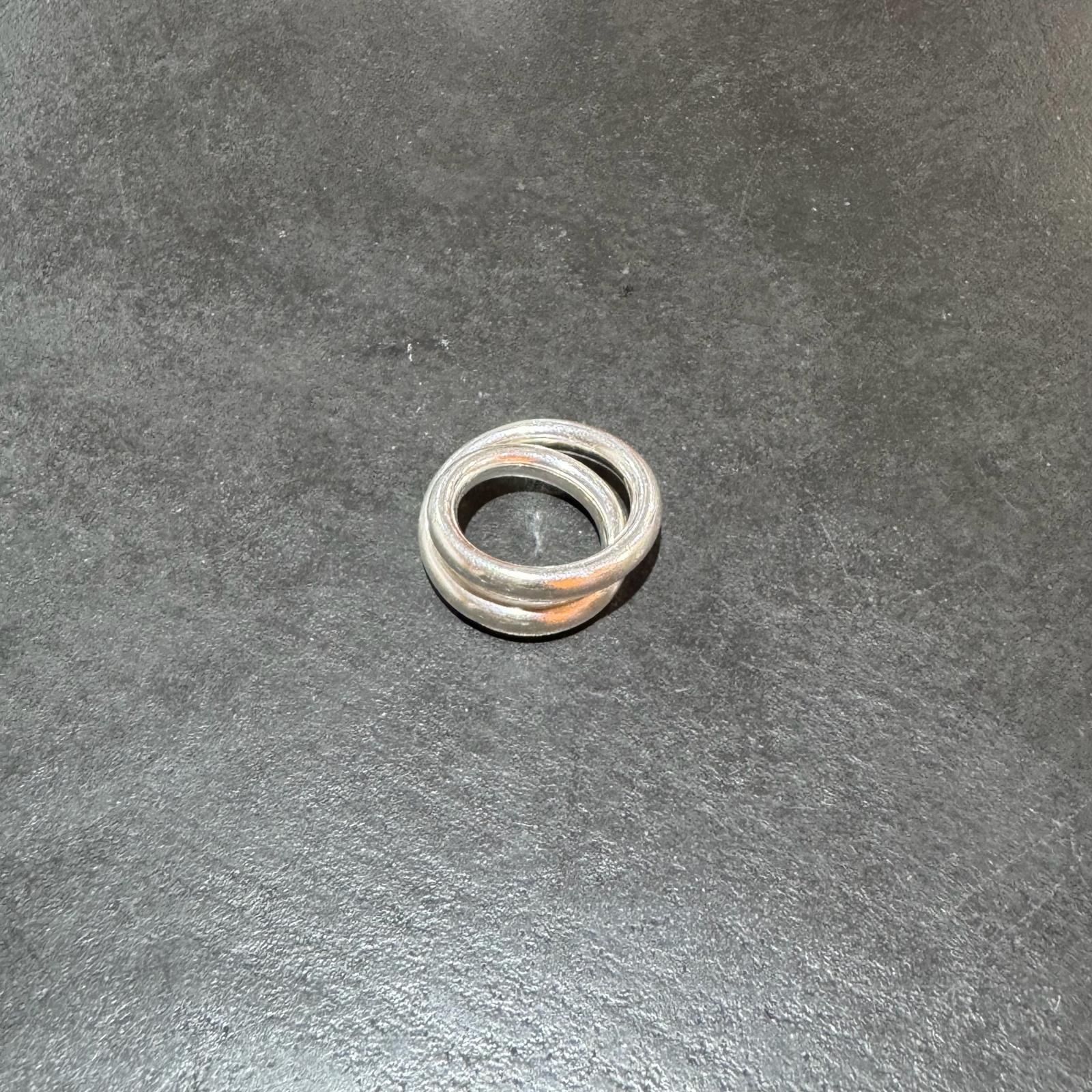 HERMES BAGUE VERTIGE ヴェルティージュリング 指輪 アクセサリー リング・指輪 エルメス シルバー （15577M） HERMES BAGUE VERTIGE ヴェルティージュリング 指輪 アクセサリー
