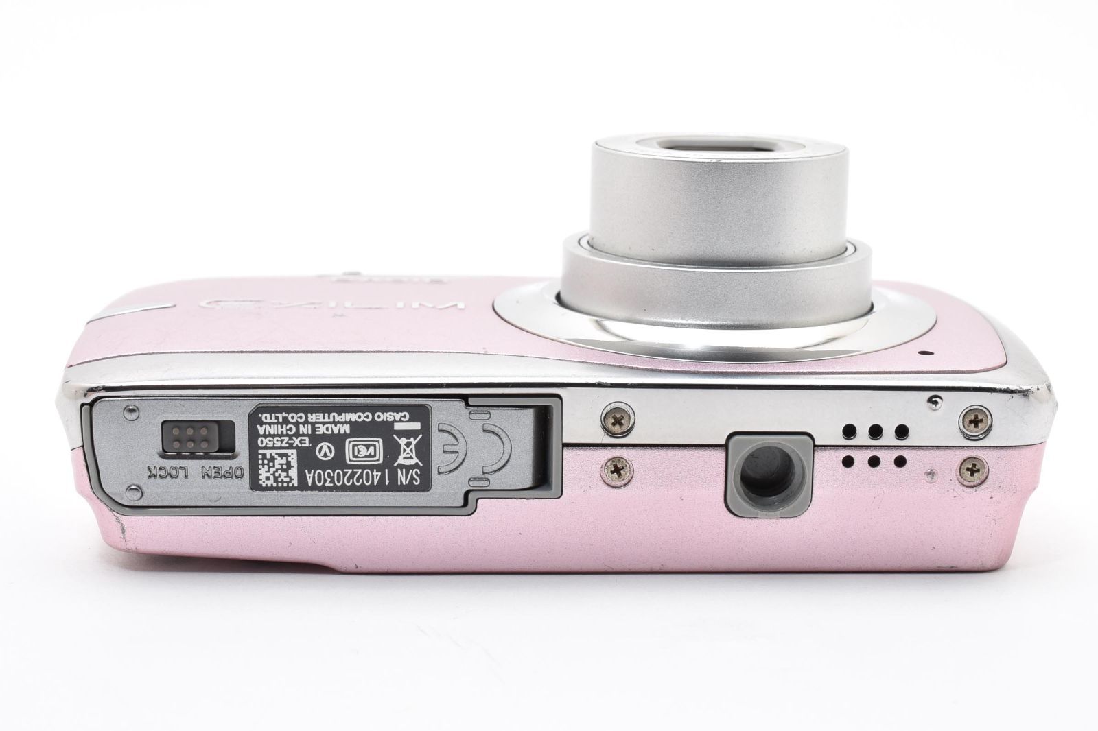 カメラ ☆美品☆カシオ CASIO EXILIM EX-Z550 ピンク☆ Y1144 #5035