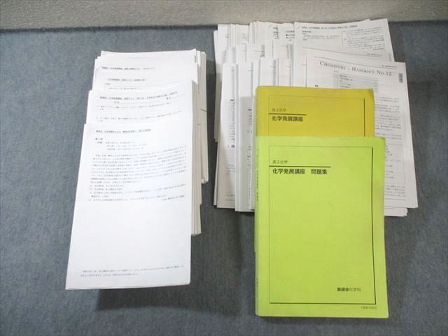 鉄緑会 化学発展講座 テキスト/問題集 【テスト計65回分付き】 2013 計2冊 星野悠樹 140L0D 本 鉄緑会 化学発展講座 テキスト/問題集 【テスト計65回分付き】 2013