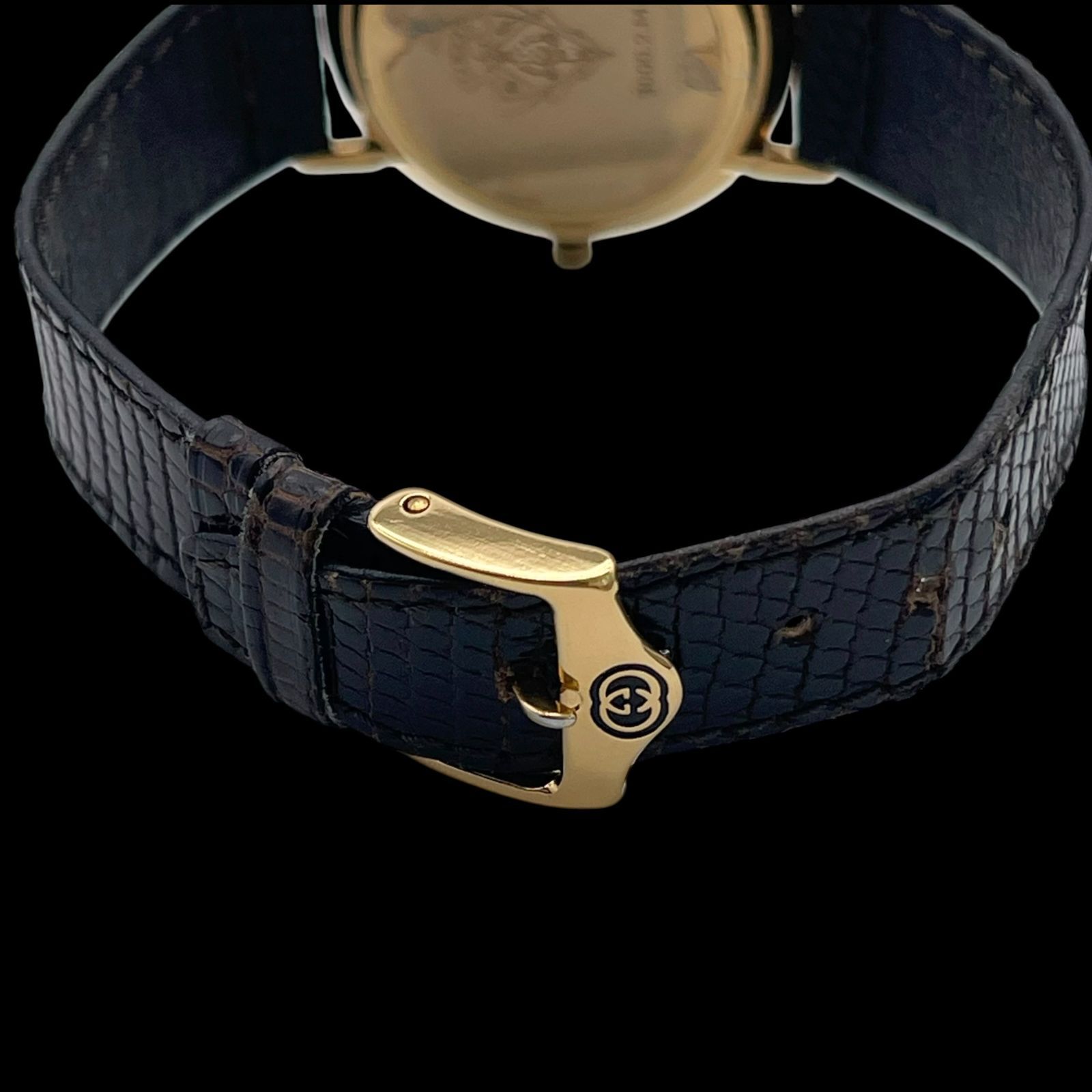 新品電池 稼働品 GUCCI グッチ レディース腕時計 3000L シェリーライン