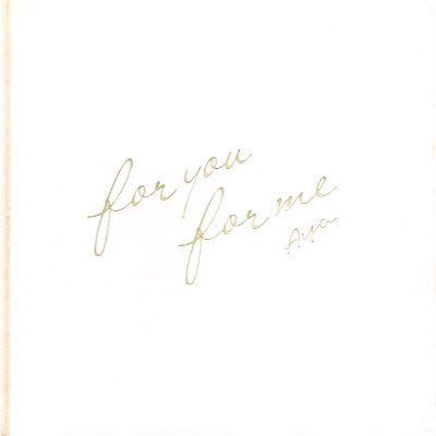 【CD】for you for me