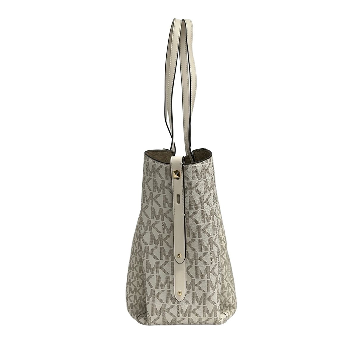 MICHAEL KORS(マイケルコース) トートバッグ - アイボリー×ダーク 