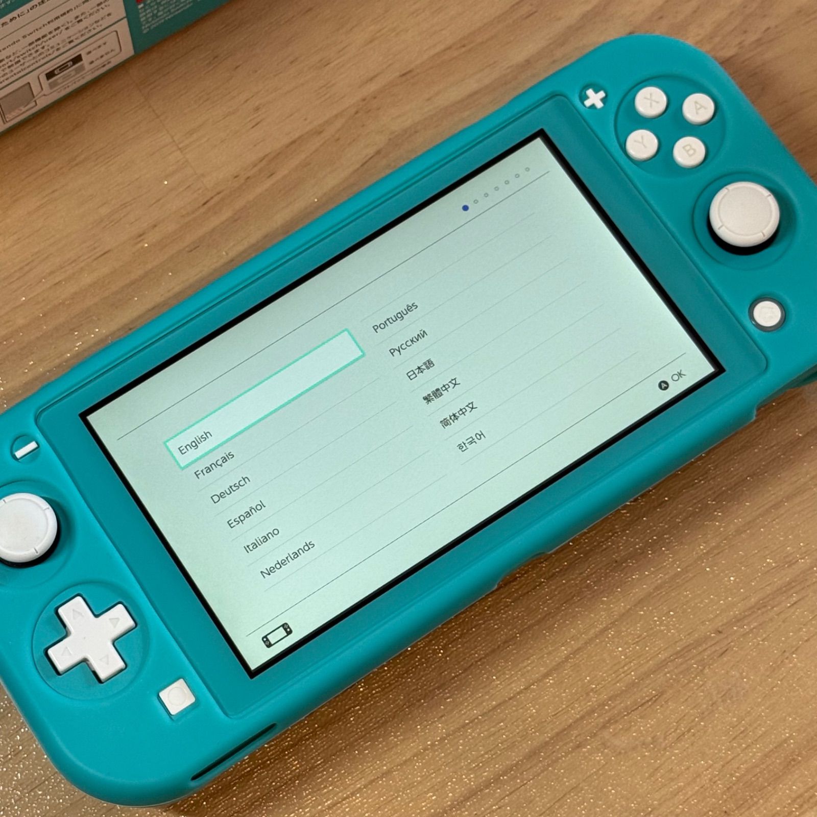 5-089【液晶美品】Switch LITE ターコイズ 箱付き 完動品 - メルカリ